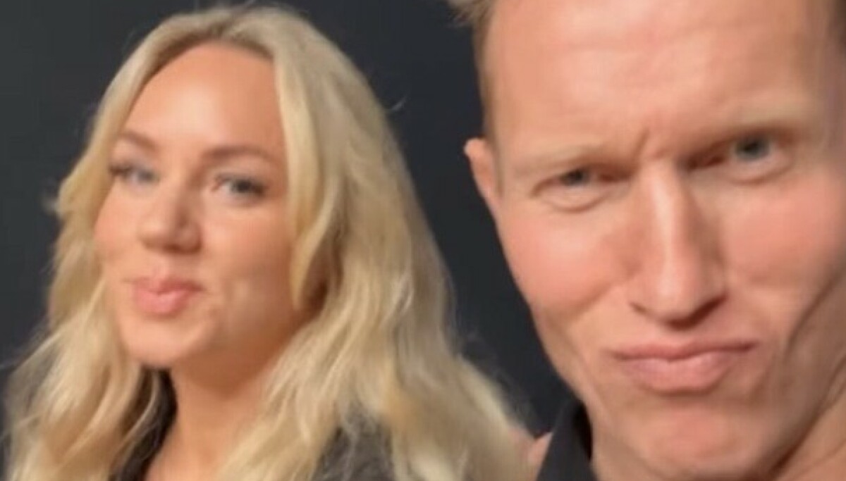 Frank Løke og Cecilie Gjennestad var på date sammen.