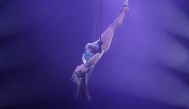 Falt i døden under opptreden