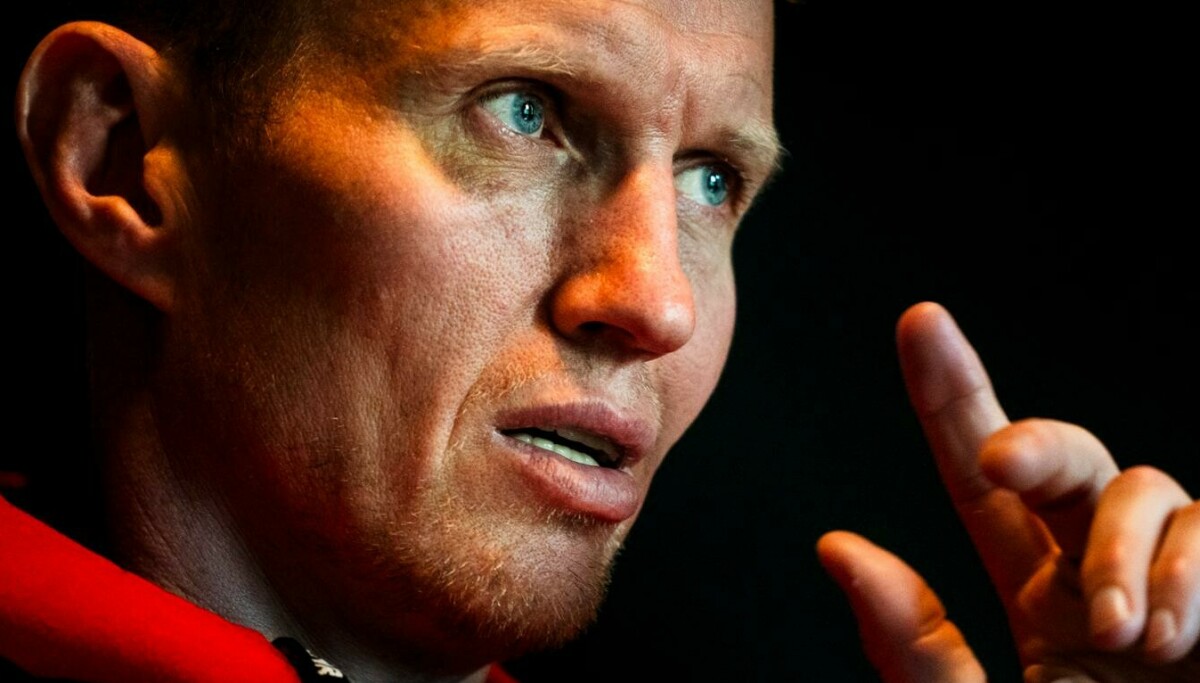 Frank Løke forteller at mange vil slåss mot ham etter kampen mot Ole Klemetsen.