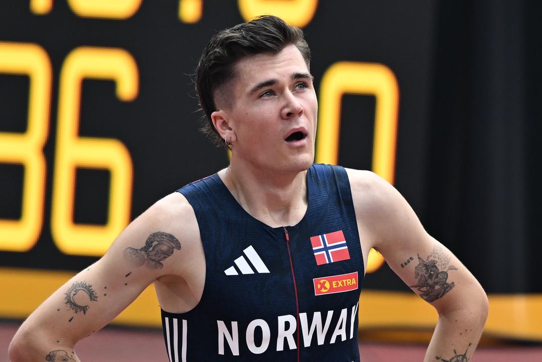 Jakob Ingebrigtsen slått ut på 1500 meter