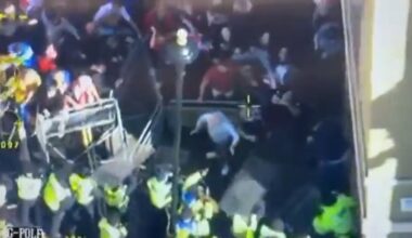 110.000 marsjerer mot innvandring i Londons gater