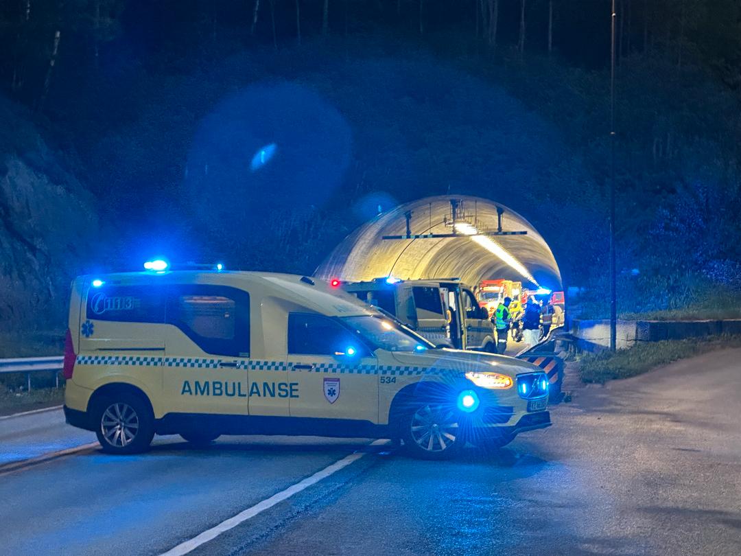 Alvorlig trafikkulykke i Asker