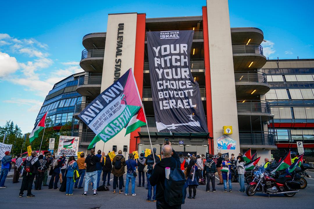 Varsler støttemarkeringer for Palestina på Ullevaal