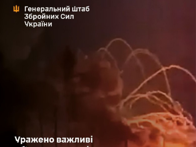 Ukraina: Store russiske ammunisjonslagre utslettet