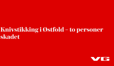 Melding om knivstikking i Indre Østfold