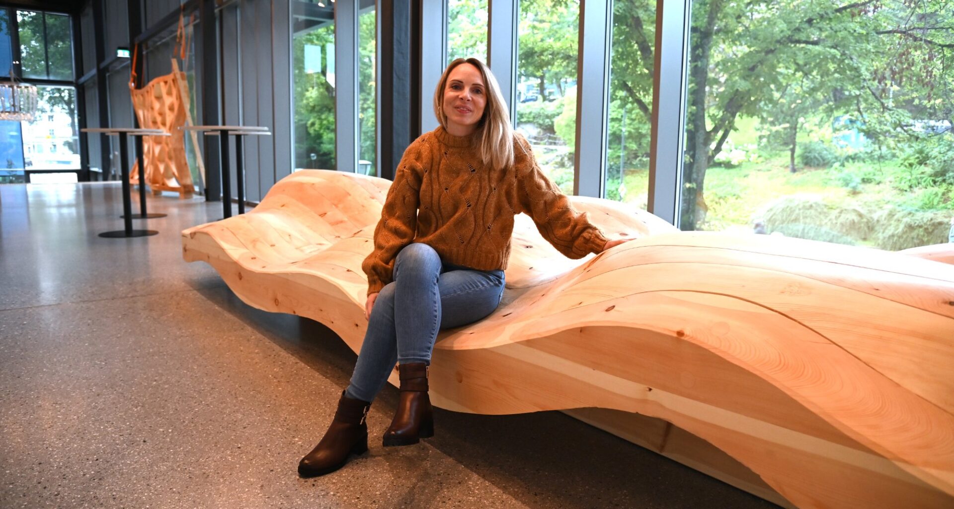 Kristiansund, Kultur | Ny utsmykking skal pryde Normoria: – Her kan du slenge deg nedpå