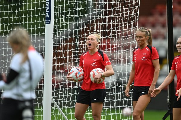 Champions League-kvaliken: Manchester United - Brann trening for Manchester