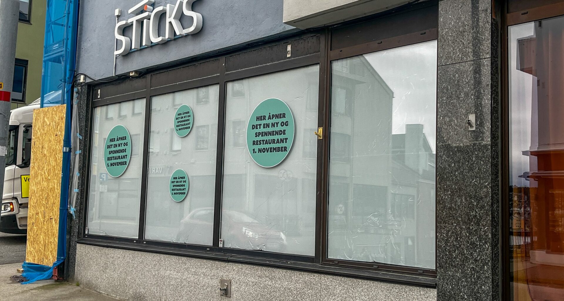 Kristiansund, Restaurant | Oppussing i gang hos Sticks