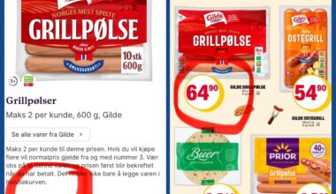 Grillpølser, Tilbud | Priskrig på pølse: Innfører rasjonering