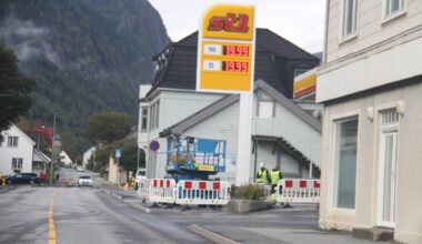 Bensin, St1 | Så var turen kommet til stasjonen på Tveito