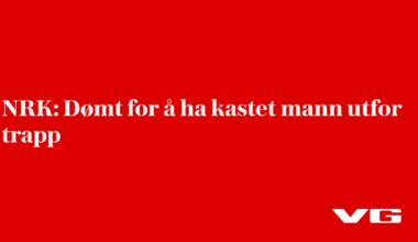 Dømt for å ha kastet mann utfor trapp
