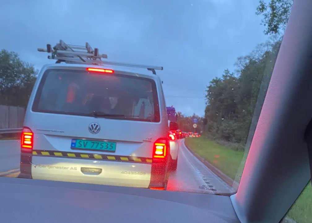 Askøy, Kø | Lange køer på Askøy: – Går utrolig seint