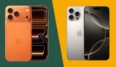 The iPhone 17 Pro Max alongside the iPhone 16 Pro Max