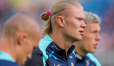 Erling Braut Haaland, Fotballandslaget | Drama: Erling Braut Haaland delte blodig bilde