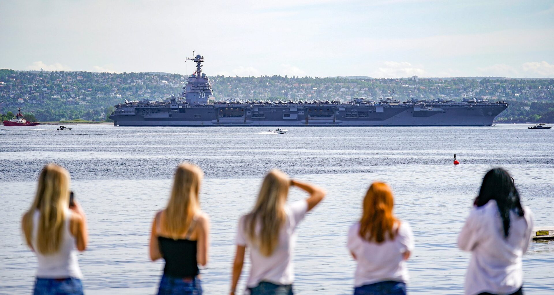 USS Gerald R. Ford, Nyhetsvarsel