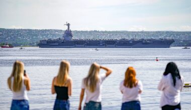 USS Gerald R. Ford, Nyhetsvarsel