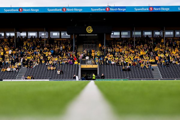 Bodø 20250629. 
Før eliteseriekampen i fotball mellom Bodø/Glimt og Sarpsborg 08 på Aspmyra Stadion.
Foto: Christoffer Andersen / NTB