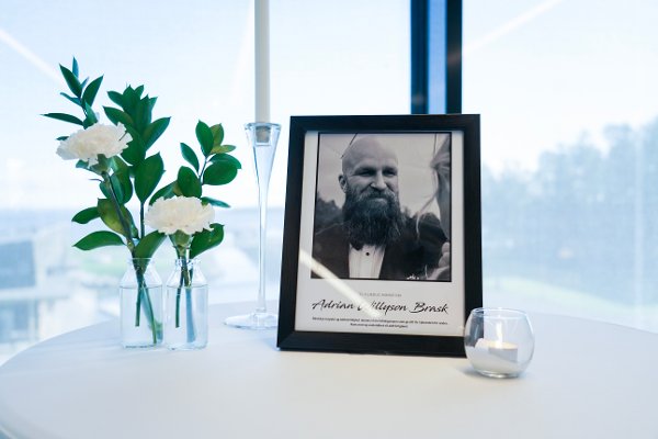 Horten 20250927.
Overstyrmann i Redningsselskapet Adrian Willyson Brask (36) omkom under ulykken i Lofoten fredag.
Foto: Thomas Fure / NTB