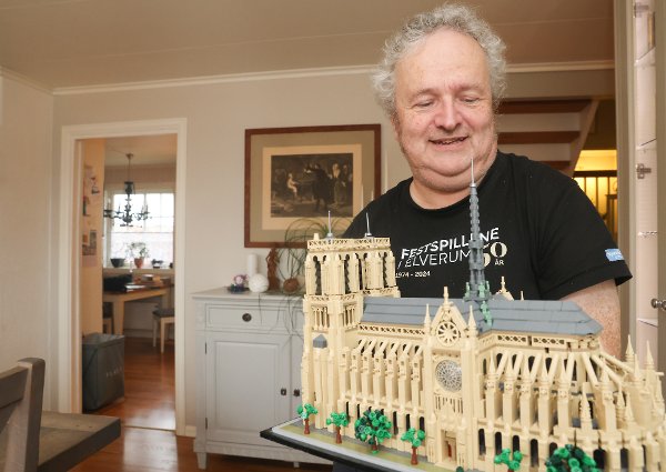 Wolfgang Plagge hjeme på Gjettum