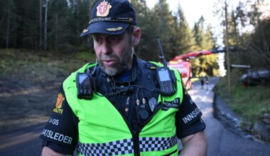 Os, Lysekloster | Bil skal ha krasjlandet i skråning ved Lysefjorden