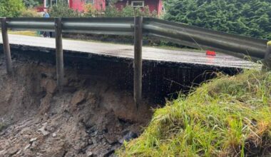 Store nedbørs­mengder har skadet veinettet i Vestfold og Telemark