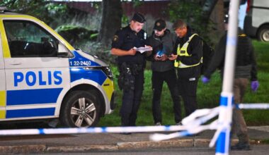 Mann død etter skyting i Stockholm