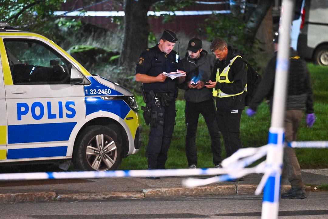 Mann død etter skyting i Stockholm