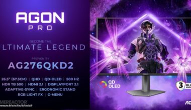 AGON by AOC lanserer en ny 500 Hz gaming-skjerm -