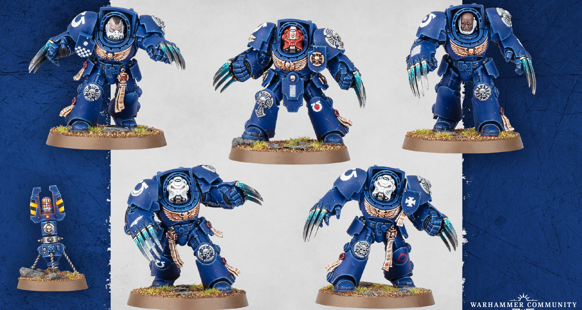 Assault Terminators er tilbake i en massiv ny Warhammer 40,000 Space Marines Battleforce -
