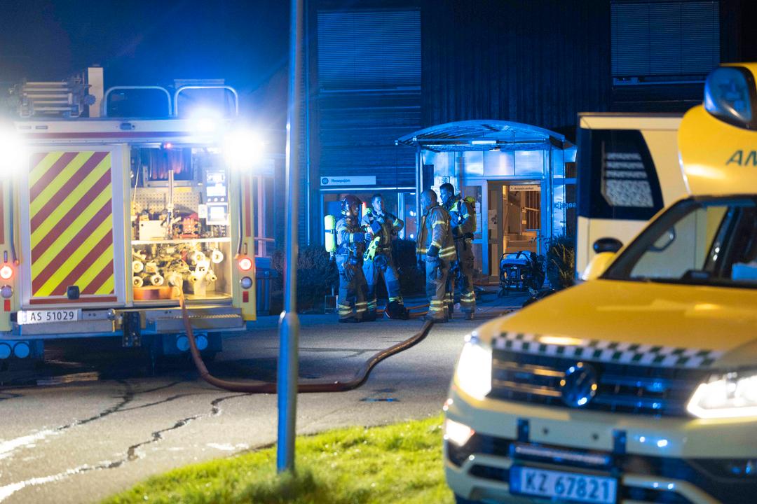 Beboer døde etter brann i omsorgssenter på Hønefoss