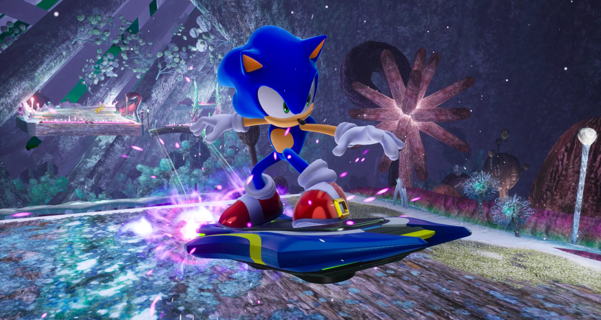 Gjør krav på en gratis kosmetisk gjenstand for Sonic Racing: Crossworlds
