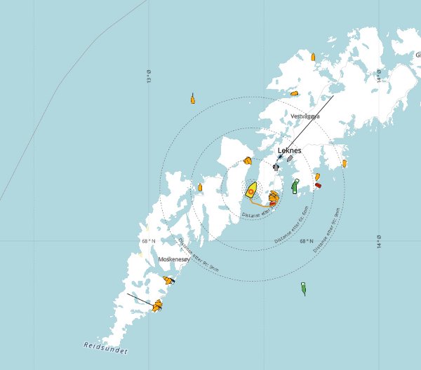 Leknes 20250926. 
Handout. Bildet inngår i NTBs tilbud til abonnenter på nyhetsfoto. Bildet skal kun benyttes i forbindelse med angitt sak.

Reddningsskøyten Det Norske Veritas har rykket ut sammen med de andre nødetaterne til en kantret båt i Lofoten.
Foto: Skjermbilde / Kystverket / Handout / NTB