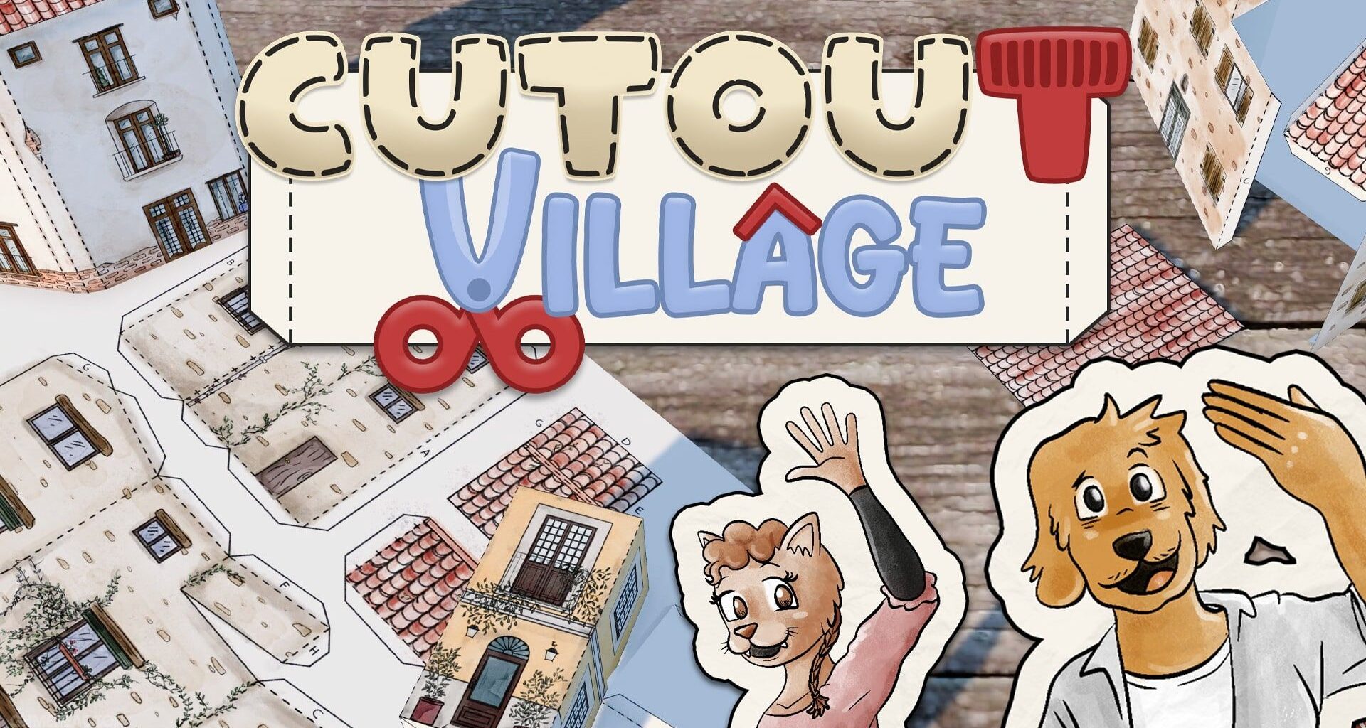 Etter å ha tatt en tur med Minabo og Bambas!, skal vi nå skjære ut et nytt liv i Devilish Games' sjarmerende Cutout Village