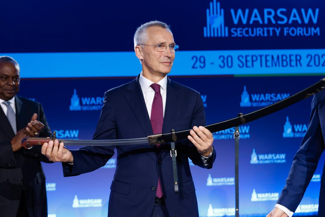 Nå er Jens Stoltenberg ridder: