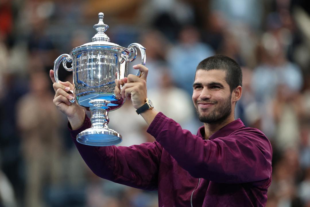 Carlos Alcaraz vant US Open-finalen mot Jannik Sinner