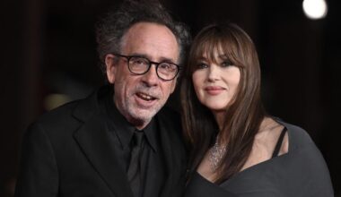 Hollywood-regissør Tim Burton (67) og Monica Bellucci (60) har gjort det slutt