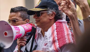 USAs utenriksdepartement inndrar visumet til Colombias president Gustavo Petro