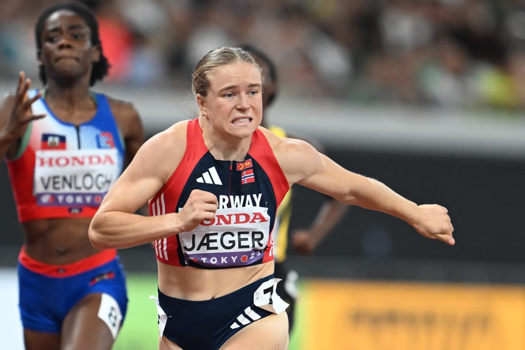 Henriette Jæger til VM-finale på 400 meter med ett hundredels margin