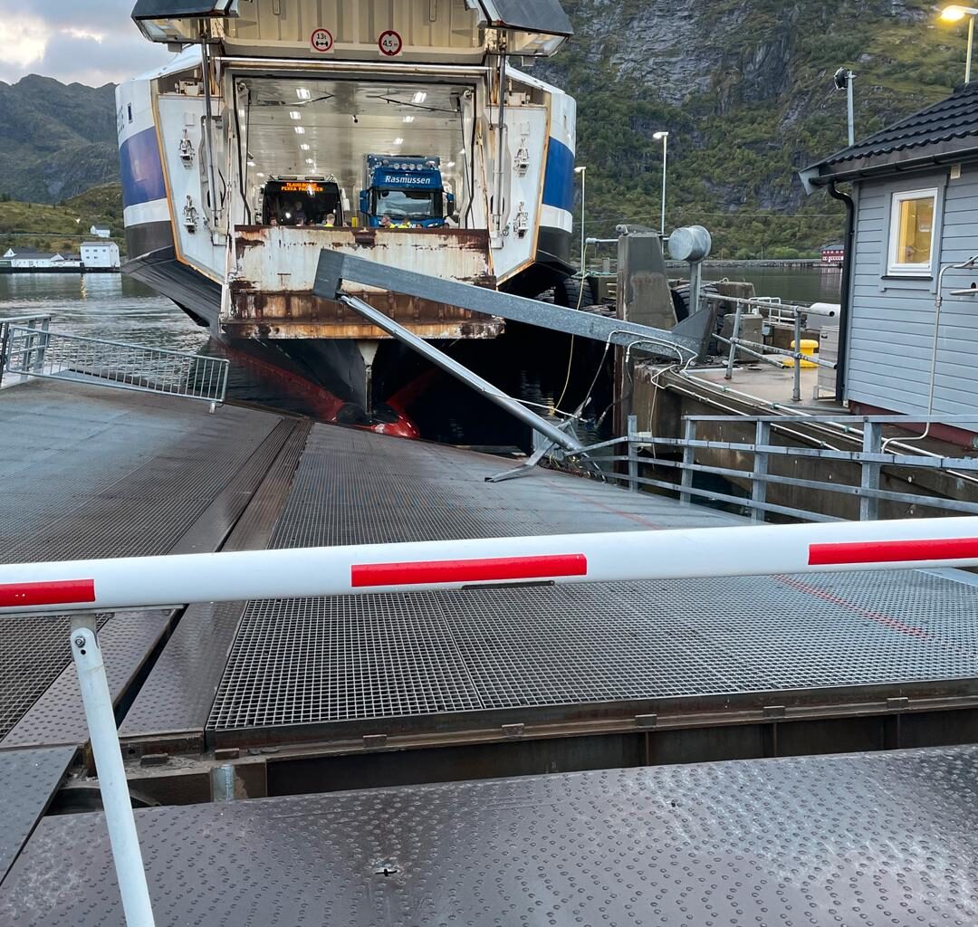 Fergerute mellom Bodø og Svolvær etter ulykken i Moskenes