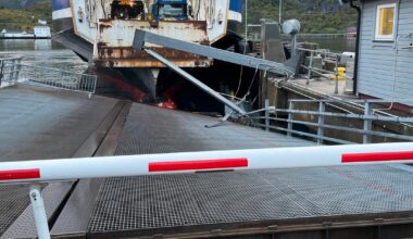Fergerute mellom Bodø og Svolvær etter ulykken i Moskenes