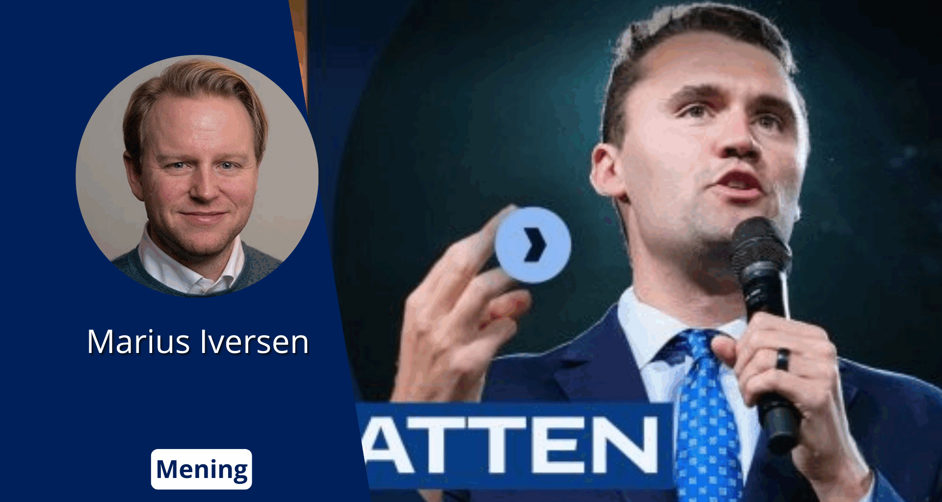 NRKs analyse av Charlie Kirk avslører mer om NRK enn om Kirk