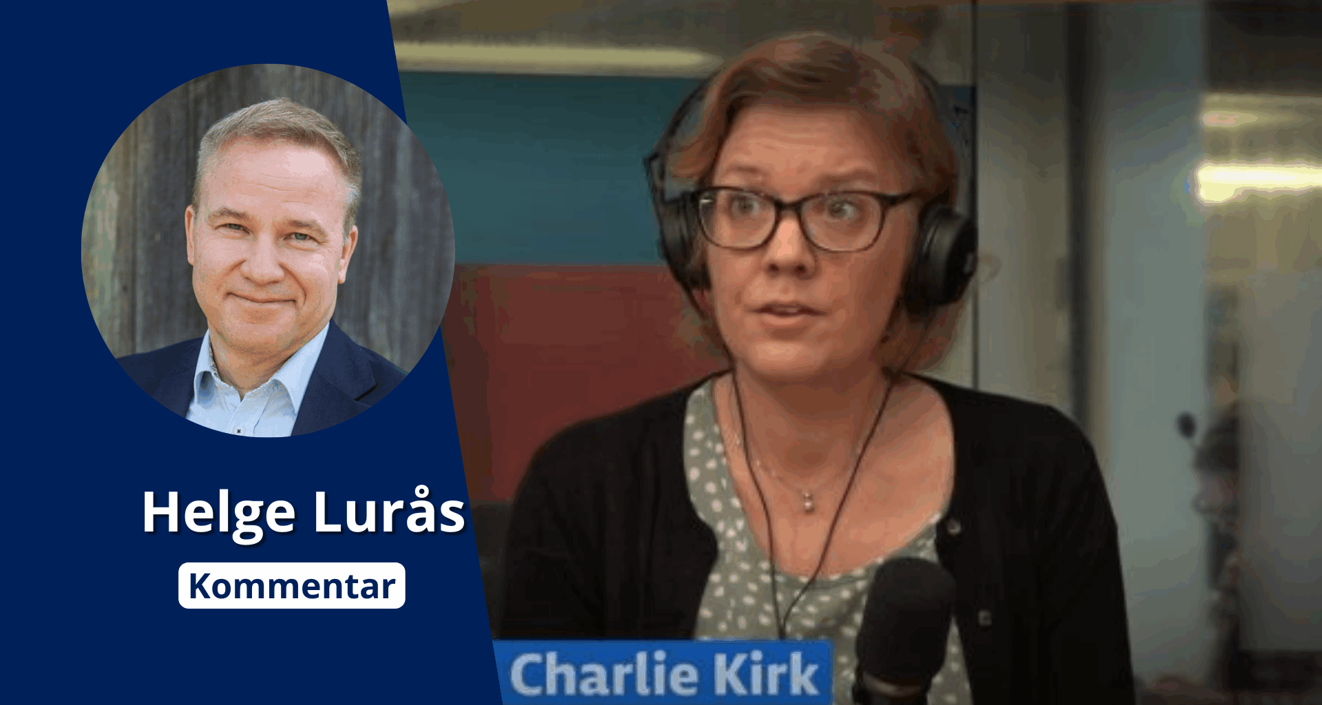 Vanvittige beskrivelser av Charlie Kirk i norske medier