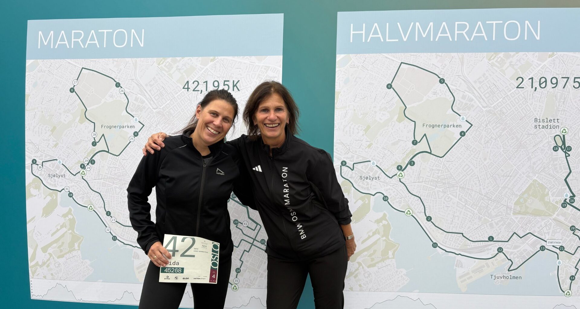 Lokale nyheter, Maraton | Mor og datter løp Oslo Maraton: – Løpegleden er viktigst