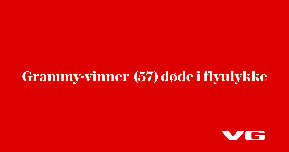 Countrystjerne Brett James er død etter flyulykke