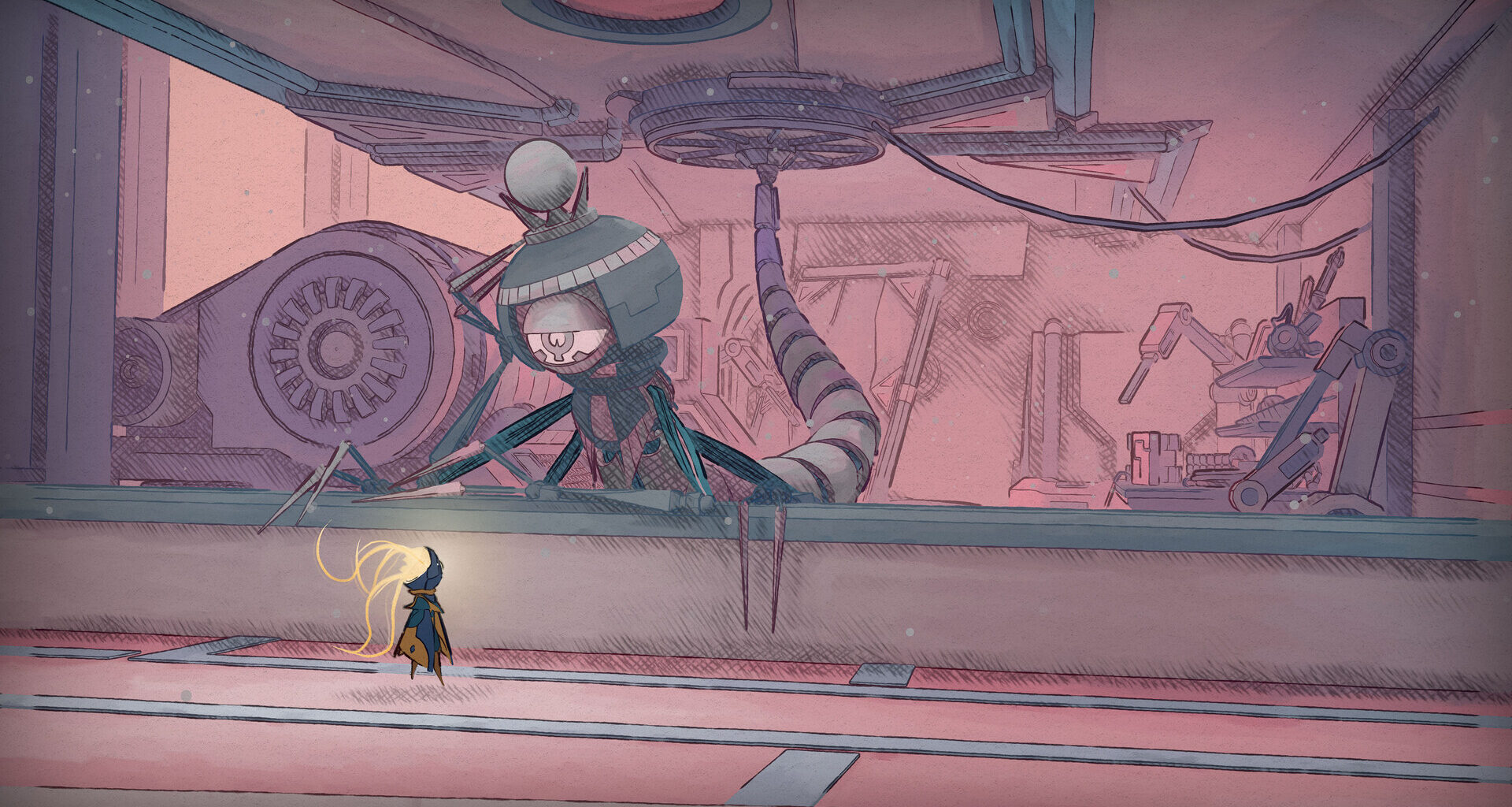 Mio: Memories in Orbit Forhåndsvisning: Et hypnotiserende metroidvania Forspill
