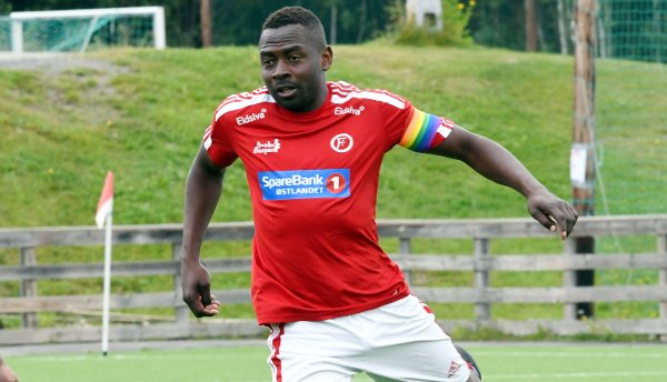 GOD: Det var ikke vanskelig å se at Musa har spilt fotball tidligere. Kapteinen hadde full kontroll på det aller meste.