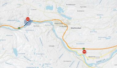 Trafikkmeldinger, E6 | Her blir E6 stengt en halv måned. Kan bli 15 minutter ventetid
