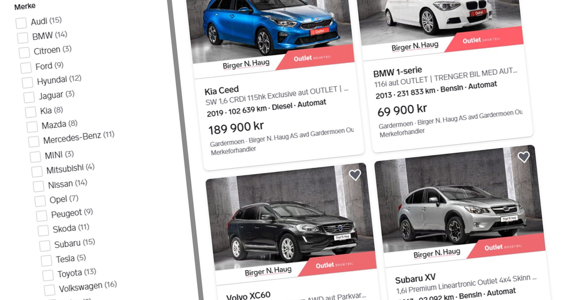 Bruktbil, Motor | Outlet-konseptet for bruktbiler endres etter kraftig NAF-kritikk