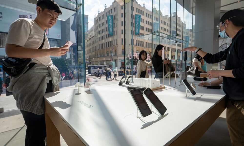 Apple mister terreng på mobilmarkedet