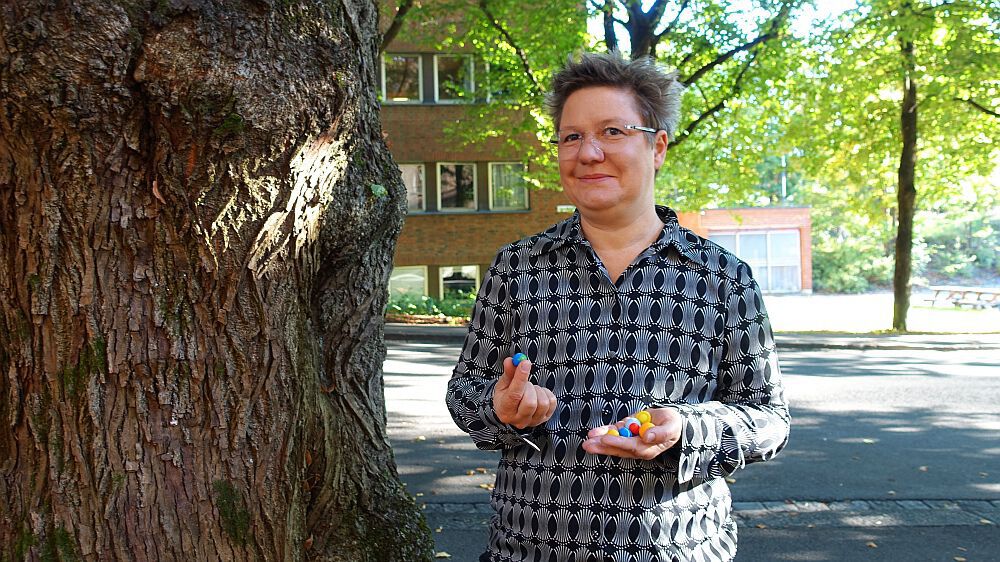 Foto: Stephanie Werner, professor i planetologi, skal både utforske dannelsen av jordlignende eksoplaneter og forske på planetære systemer i det nye prosjektet Galactic Recipe for Exo-Planets. Foto: Gunn Kristin Tjoflot